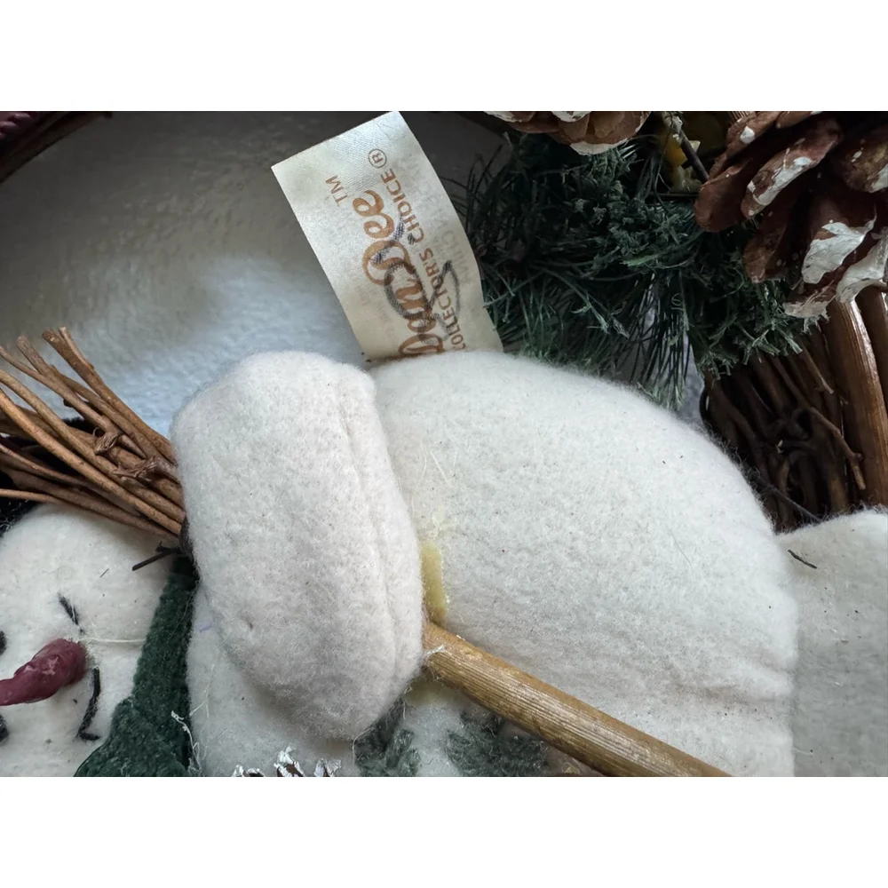 Dan Dee Collector's Choice Welcome Wreath Snowman
